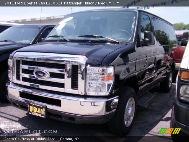 2011 Ford E Series Van E350 XLT Passenger in Black