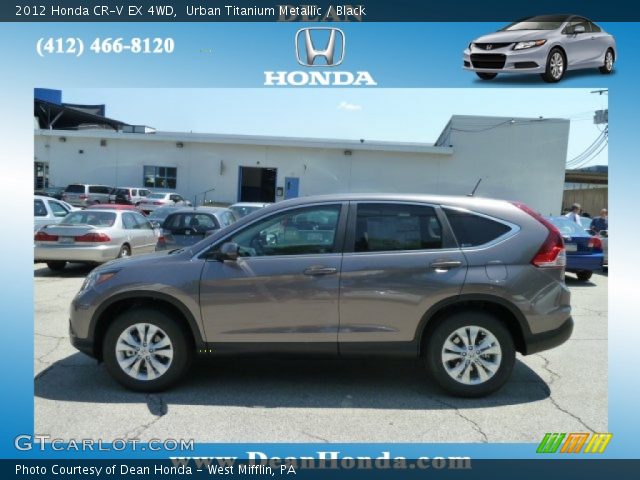 2012 Honda CR-V EX 4WD in Urban Titanium Metallic