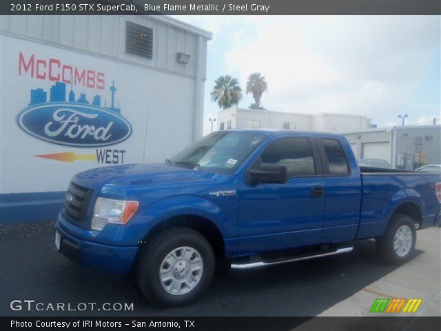 2012 Ford F150 STX SuperCab in Blue Flame Metallic