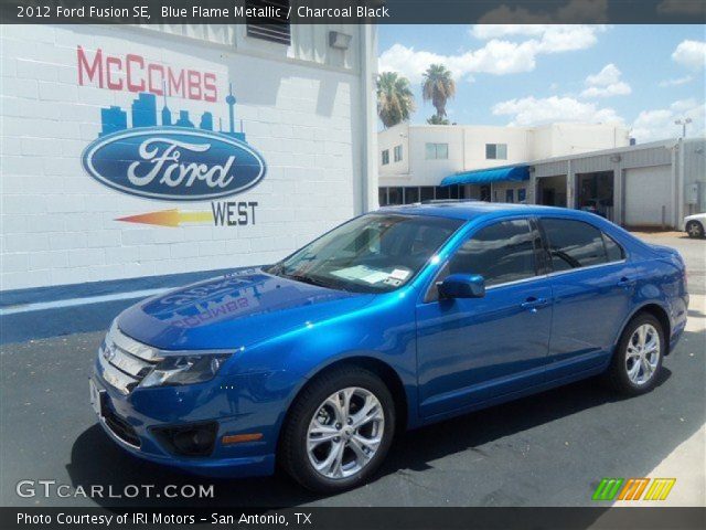 2012 Ford Fusion SE in Blue Flame Metallic
