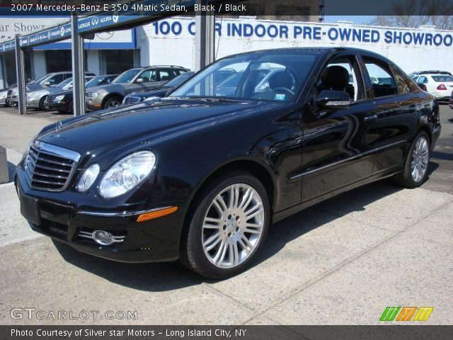 2007 Mercedes-Benz E 350 4Matic Sedan in Black
