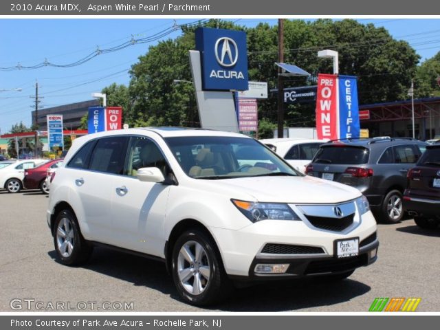 2010 Acura MDX  in Aspen White Pearl