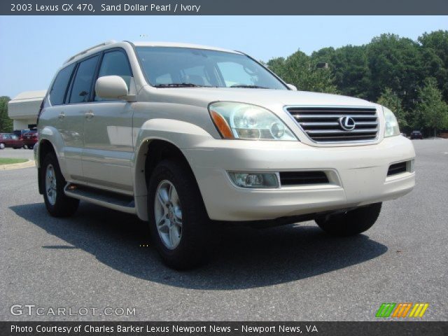 2003 Lexus GX 470 in Sand Dollar Pearl