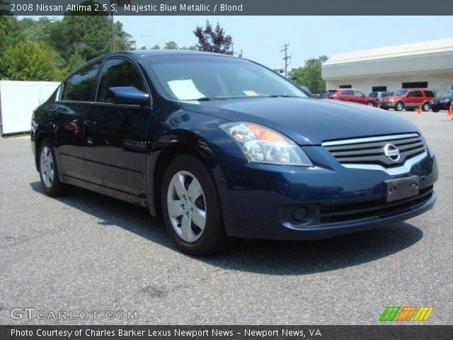 2008 Nissan Altima 2.5 S in Majestic Blue Metallic