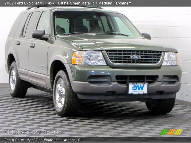 2002 Ford Explorer XLT 4x4 in Estate Green Metallic