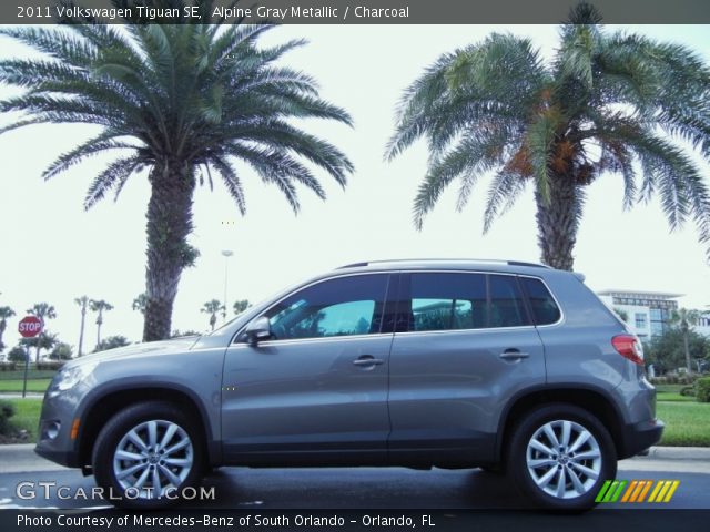 2011 Volkswagen Tiguan SE in Alpine Gray Metallic