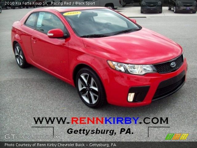 2010 Kia Forte Koup SX in Racing Red