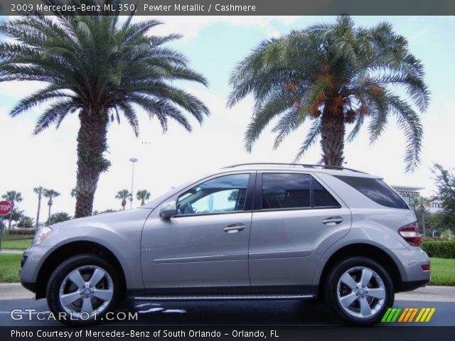 2009 Mercedes-Benz ML 350 in Pewter Metallic