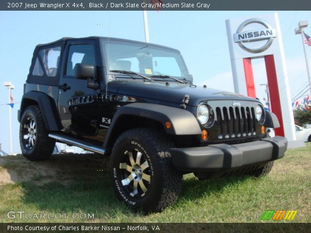 2007 Jeep Wrangler X 4x4 in Black