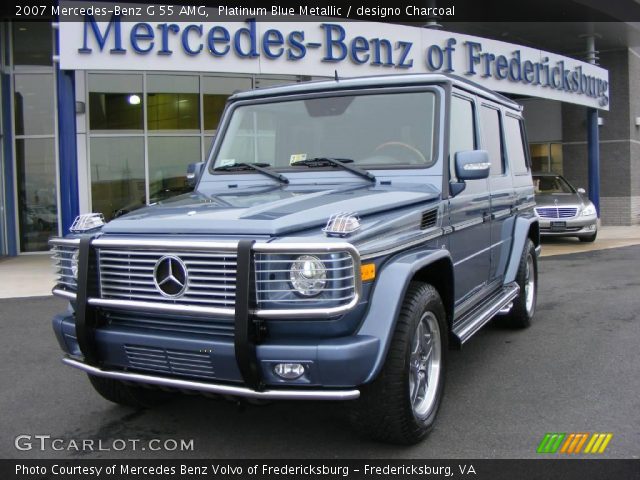 2007 Mercedes-Benz G 55 AMG in Platinum Blue Metallic