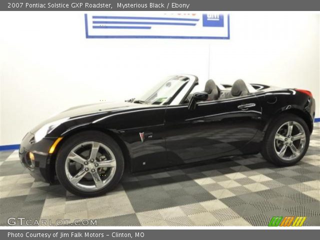 2007 Pontiac Solstice GXP Roadster in Mysterious Black