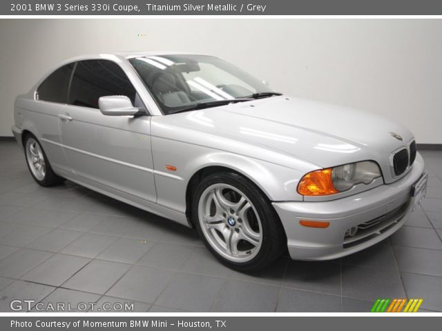 2001 BMW 3 Series 330i Coupe in Titanium Silver Metallic