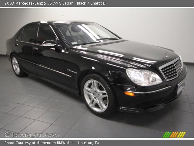 2003 Mercedes-Benz S 55 AMG Sedan in Black
