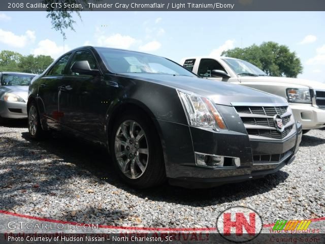 2008 Cadillac CTS Sedan in Thunder Gray Chromaflair