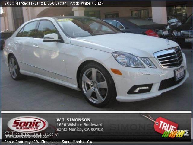 2010 Mercedes-Benz E 350 Sedan in Arctic White
