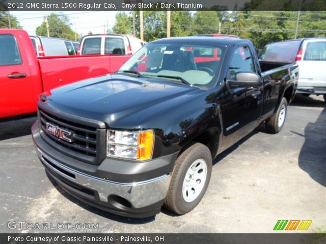 2012 GMC Sierra 1500 Regular Cab in Onyx Black