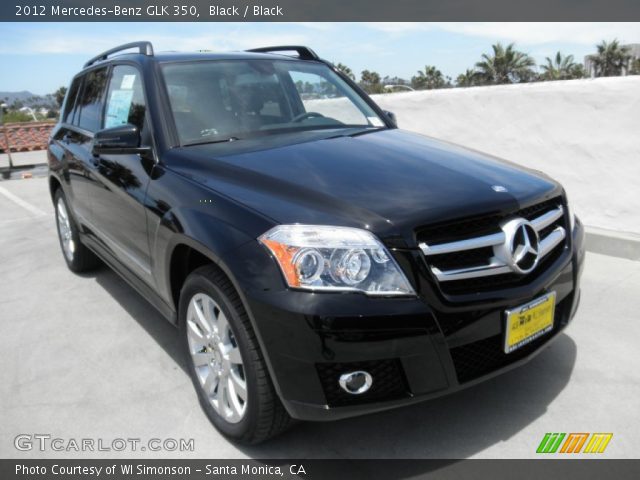 2012 Mercedes-Benz GLK 350 in Black