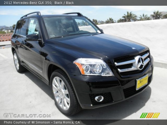 2012 Mercedes-Benz GLK 350 in Black