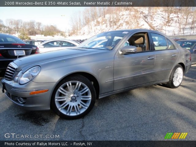 2008 Mercedes-Benz E 350 4Matic Sedan in Pewter Metallic