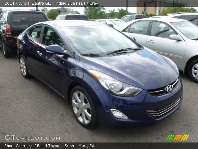 2011 Hyundai Elantra GLS in Indigo Blue Pearl