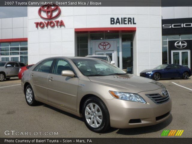 2007 Toyota Camry Hybrid in Desert Sand Mica