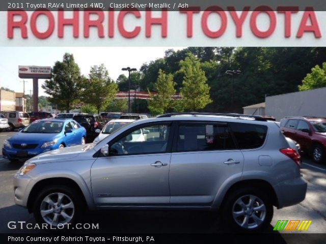 2011 Toyota RAV4 Limited 4WD in Classic Silver Metallic