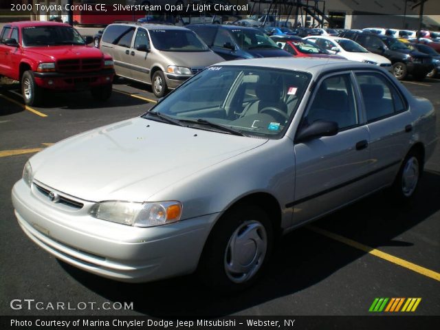 2000 Toyota Corolla CE in Silverstream Opal