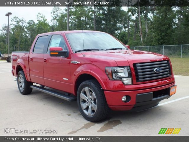 2012 Ford F150 FX2 SuperCrew in Red Candy Metallic