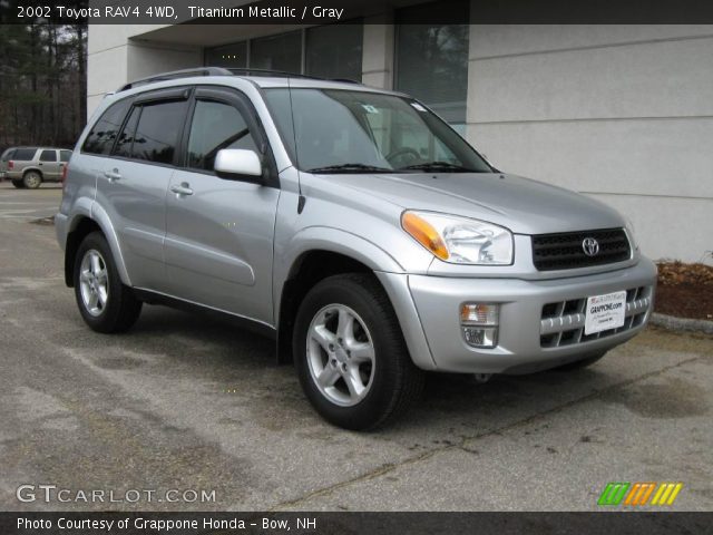 2002 Toyota RAV4 4WD in Titanium Metallic