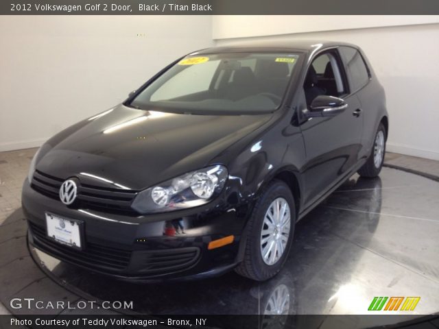 2012 Volkswagen Golf 2 Door in Black