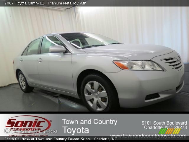 2007 Toyota Camry LE in Titanium Metallic