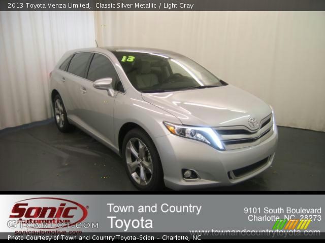 2013 Toyota Venza Limited in Classic Silver Metallic