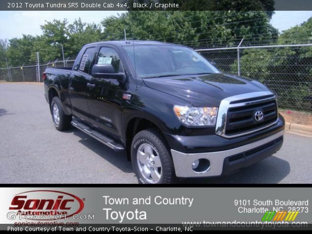 2012 Toyota Tundra SR5 Double Cab 4x4 in Black