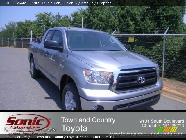 2012 Toyota Tundra Double Cab in Silver Sky Metallic