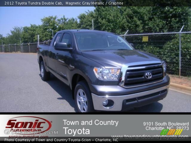 2012 Toyota Tundra Double Cab in Magnetic Gray Metallic