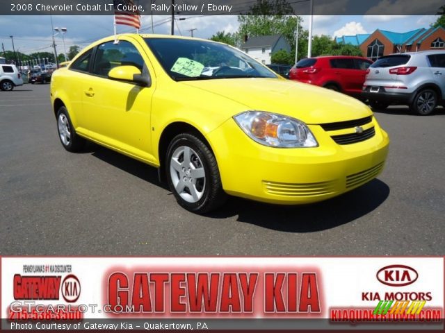 2008 Chevrolet Cobalt LT Coupe in Rally Yellow