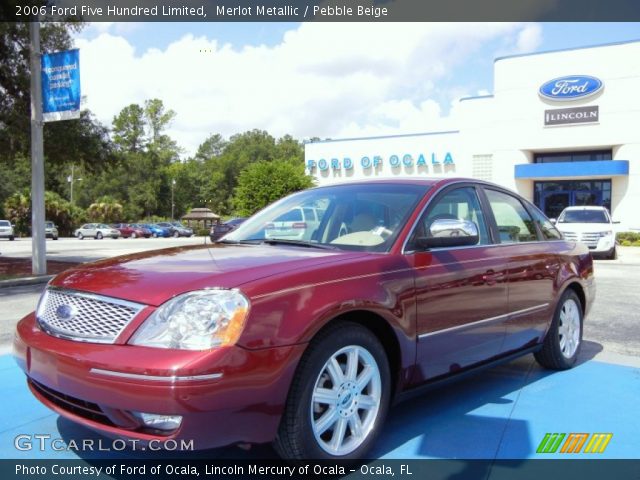 2006 Ford Five Hundred Limited in Merlot Metallic