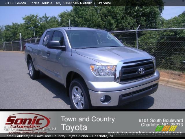 2012 Toyota Tundra Double Cab in Silver Sky Metallic