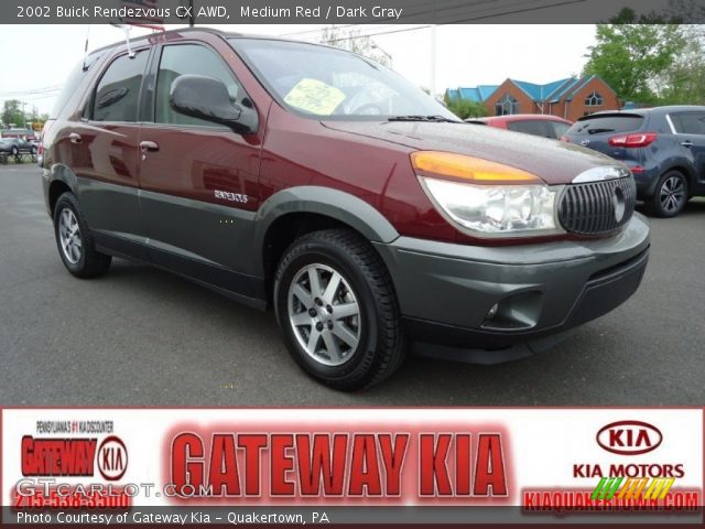 2002 Buick Rendezvous CX AWD in Medium Red