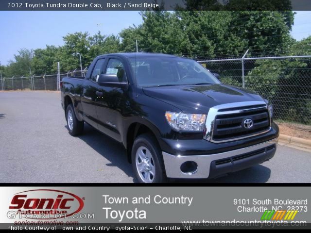 2012 Toyota Tundra Double Cab in Black