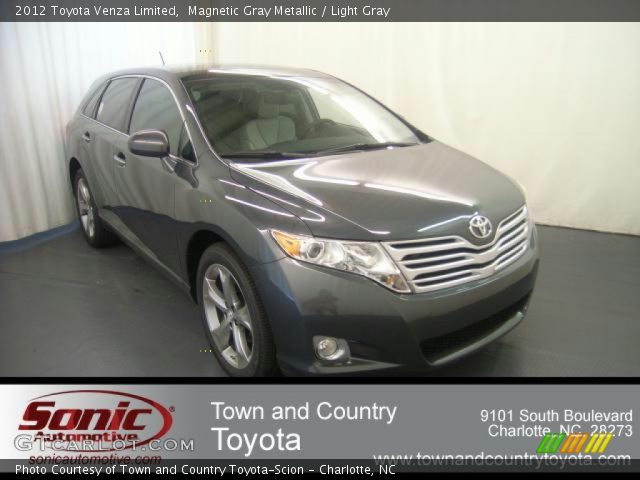 2012 Toyota Venza Limited in Magnetic Gray Metallic