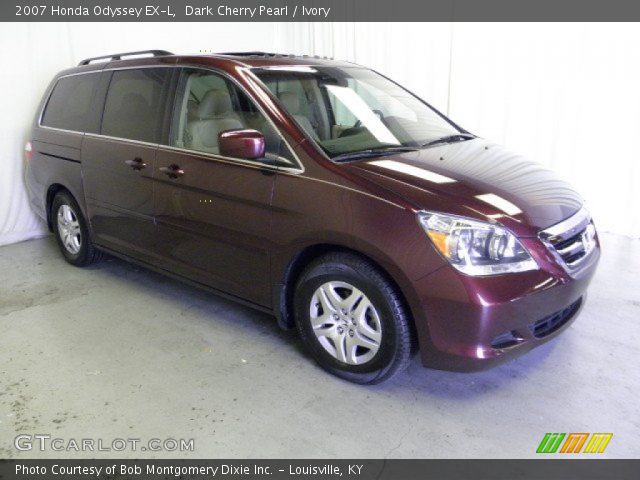2007 Honda Odyssey EX-L in Dark Cherry Pearl