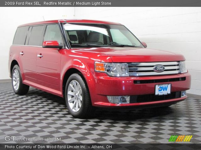 2009 Ford Flex SEL in Redfire Metallic