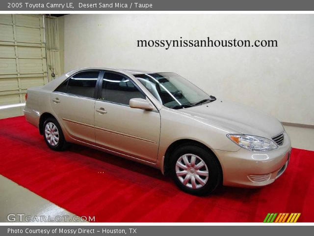 2005 Toyota Camry LE in Desert Sand Mica