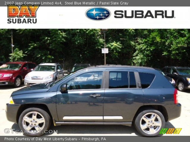 2007 Jeep Compass Limited 4x4 in Steel Blue Metallic