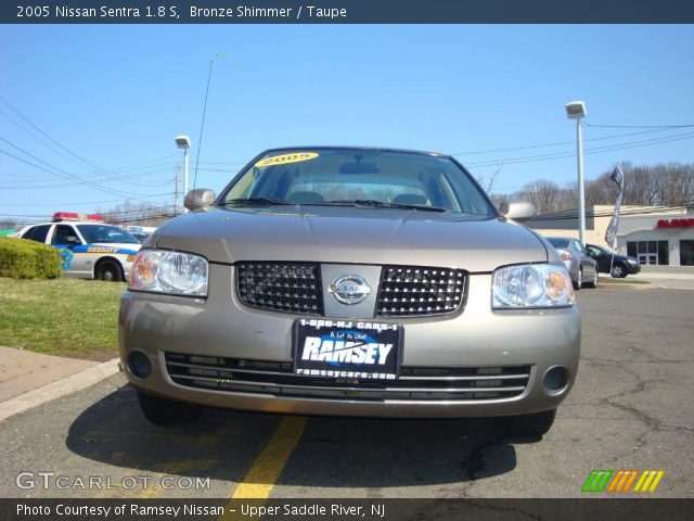 2005 Nissan Sentra 1.8 S in Bronze Shimmer