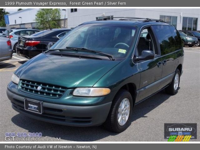 1999 Plymouth Voyager Expresso in Forest Green Pearl