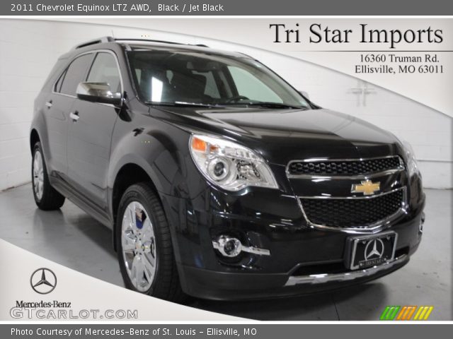 2011 Chevrolet Equinox LTZ AWD in Black