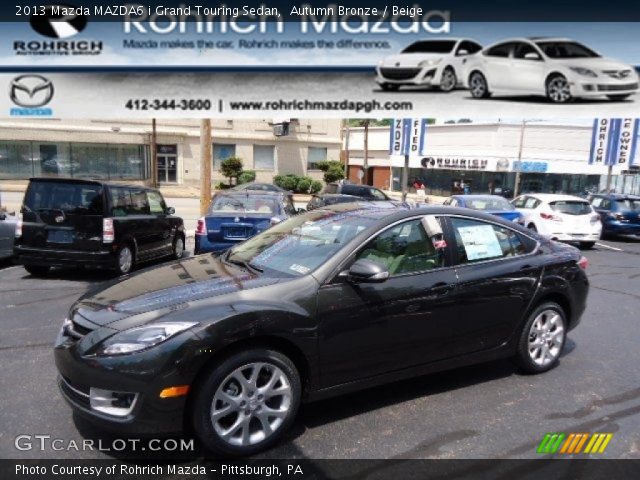 2013 Mazda MAZDA6 i Grand Touring Sedan in Autumn Bronze