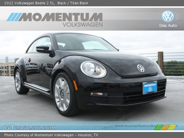 2012 Volkswagen Beetle 2.5L in Black